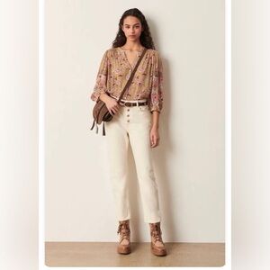 ba&sh Amber High Waisted Jeans SZ 4